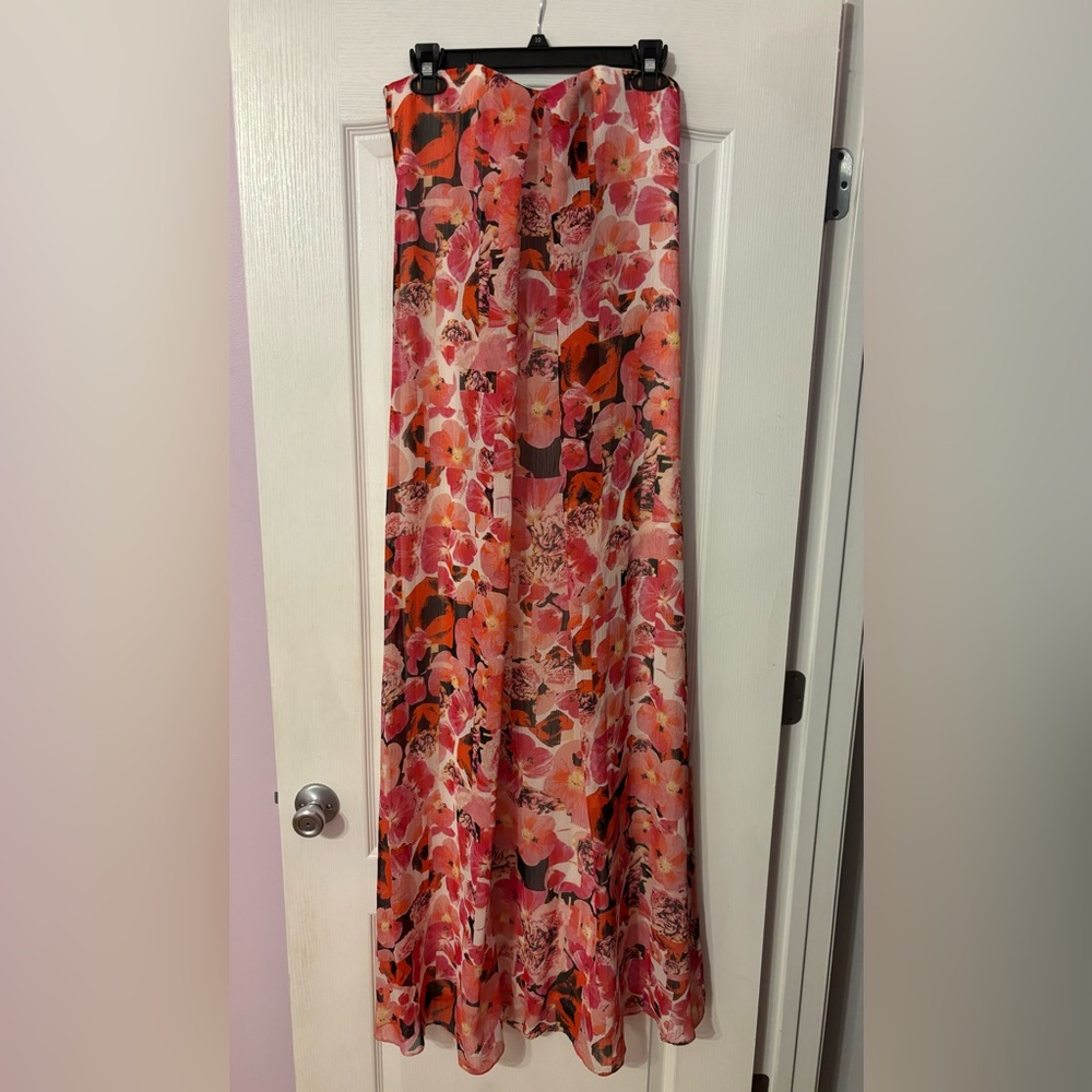 Sam Edelman Floral Sweetheart Top Maxi Dress